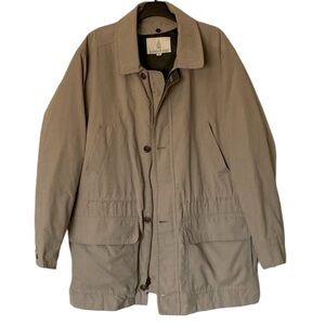 Men’s London Fog Car Coat. Removable Liner. Dual Zip. EUC. Sz. XL